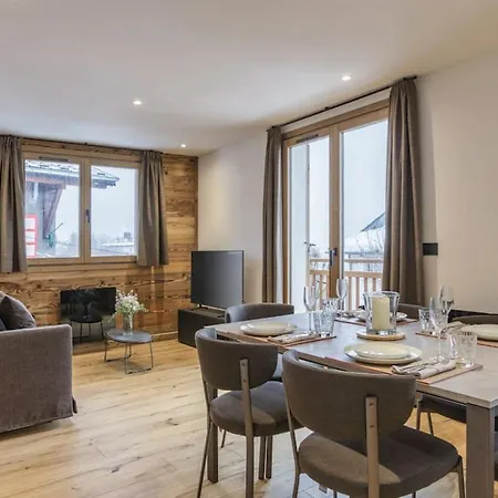 Jacaranda3 Sublime 6pax Vue Mtblanc Parking Appartement