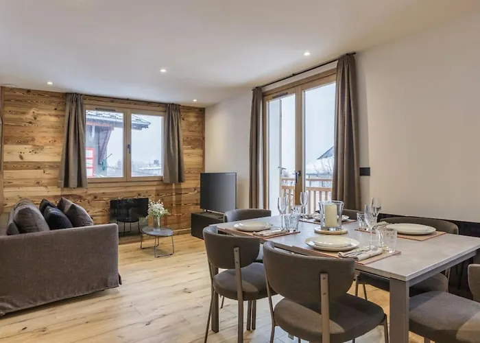 Jacaranda3 Sublime 6pax Vue Mtblanc Parking Appartement