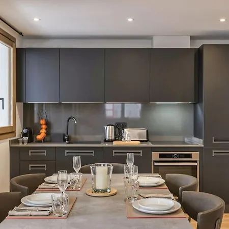 Jacaranda3 Sublime 6pax Vue Mtblanc Parking 아파트 *